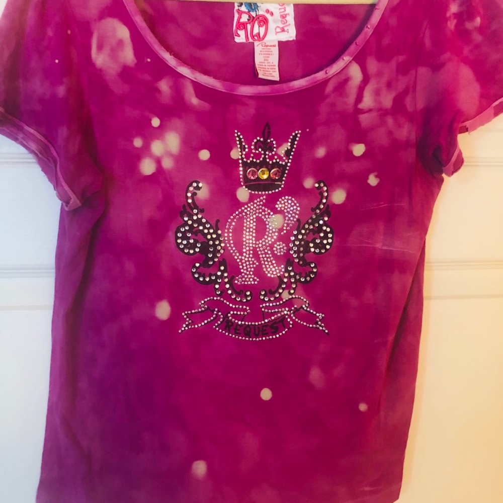 Request plus size top